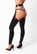 Леггинсы Noir Handmade F323 Rebel, L, black, под латекс, с открытыми бедрами и ягодицами SX0371 фото 5