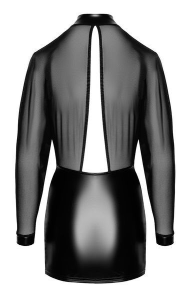 Сукня Noir Handmade F348 Powerwetlook and tulle dress - XL SX2092 фото