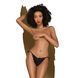 Трусики-слипы Penthouse Too Hot To Be Real L/XL Black, кружево, регулируемая посадка SO6512 фото 1