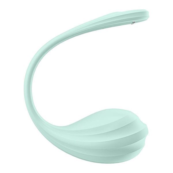 Смарт-виброяйцо Satisfyer Smooth Petal Connect App Mint SX0666 фото