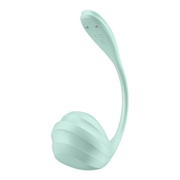 Смарт-виброяйцо Satisfyer Smooth Petal Connect App Mint SX0666 фото
