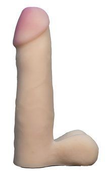 Насадка для страпона тілесна EGZO CIBERSKIN NSTR19 ( 16,5 см х 3,7 см ) NSTR19 фото