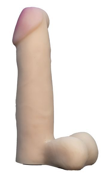 Насадка для страпона тілесна EGZO CIBERSKIN NSTR19 ( 16,5 см х 3,7 см ) NSTR19 фото