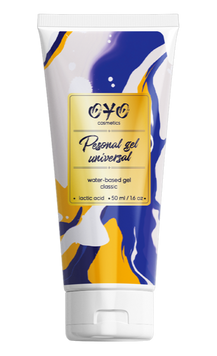 Універсальний зволожуючий гель на водній основі з молочною кислотою OYO Personal Gel Universal, 50 мл LE028 фото