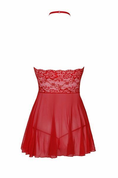 Беби-дол Kissable Sexy Kiss Babydoll Red L/XL SX1953 фото