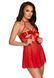 Беби-дол Kissable Sexy Kiss Babydoll Red L/XL SX1953 фото 3
