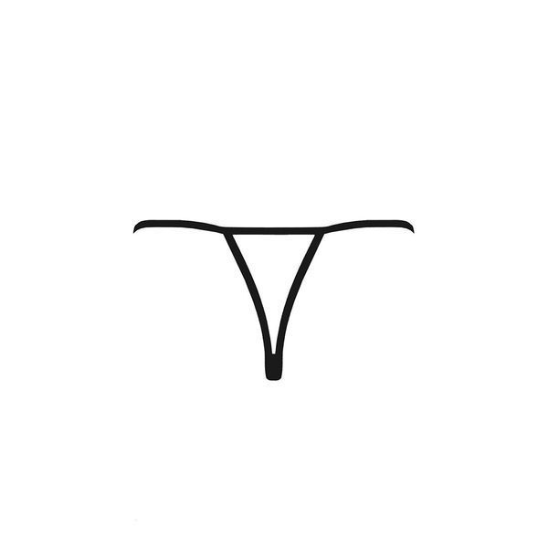 Трусики кружевные с доступом Passion Exclusive VIOLANTE THONG XXL/XXXL, black PS24303 фото