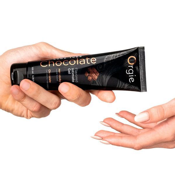Лубрикант на водній основі Orgie Lube Tube Chocolate, 100 мл, зі смаком та ароматом шоколаду SX1512 фото