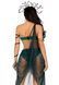 Эротический костюм Медузы Горгоны Leg Avenue Medusa Costume M, топ, юбка, нарукавники, украшения SO9213 фото 2