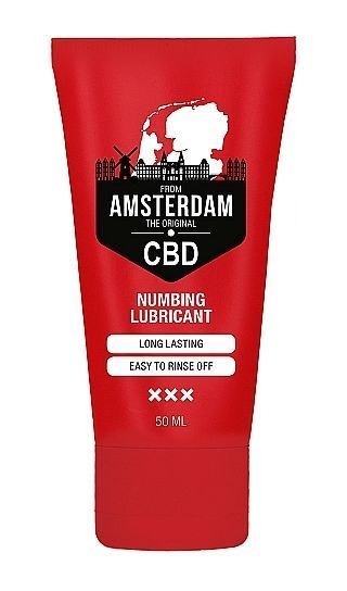 Вагінальний гель на водній основі з пролонгуючим ефектом Original CBD from Amsterdam-Numbing Lubricantl, 50 ml PHA200 фото