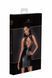 Сукня Noir Handmade F241 Short dress with powerwetlook skirt and tulle top, L SX0147 фото 7