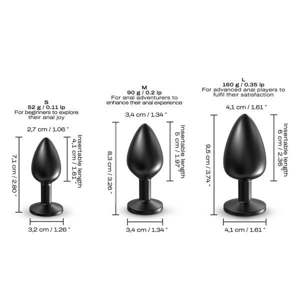 Анальна пробка Dorcel ONIX PLUG M SX1376 фото