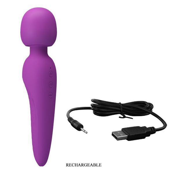 Вібромасажер Pretty Love - Meredith USB Purple, BI-014668 BI-014668 фото