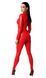 Комбінезон Noir Handmade F353 Red powerwetlook overall - 3XL SX2013 фото 2