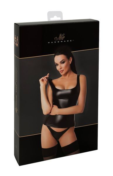 Топ Noir Handmade F346 Powerwetlook top - XXL SX2114 фото