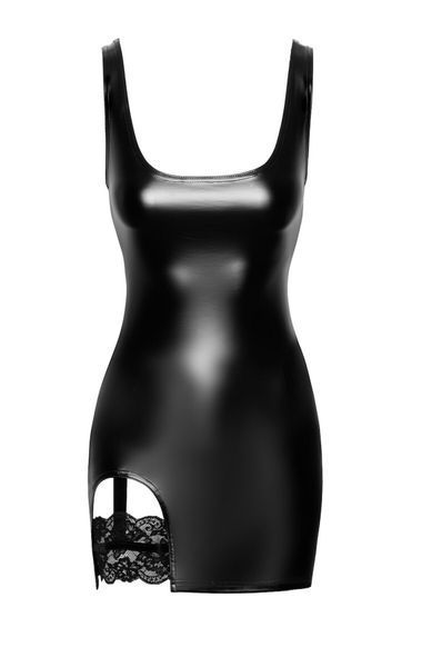 Платье Noir Handmade F344 Powerwetlook dress with garter - L SX2077 фото