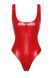 Боди Noir Handmade F352 Red powerwetlook body - M SX1976 фото 6