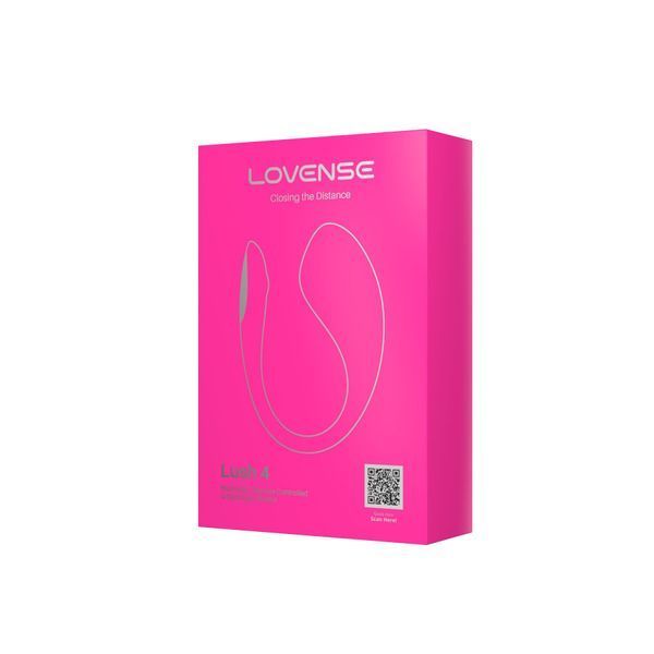 Смарт-виброяйцо Lovense Lush 4, очень мощное, быстрая зарядка, LED-подсветка SX2291 фото